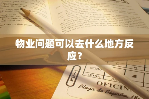 物业问题可以去什么地方反应？