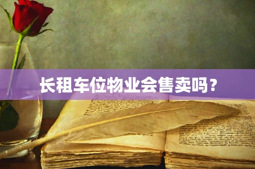 长租车位物业会售卖吗？