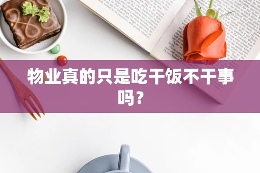 物业真的只是吃干饭不干事吗？