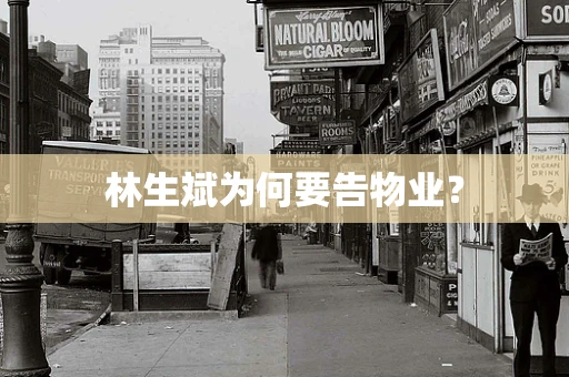 林生斌为何要告物业？