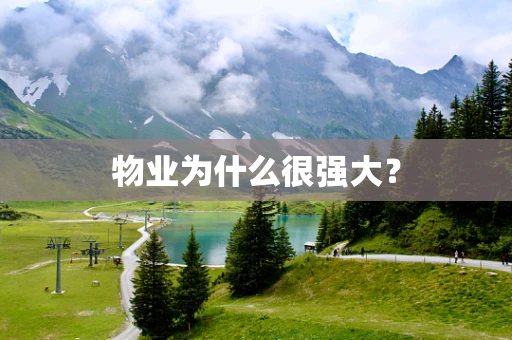 物业为什么很强大？