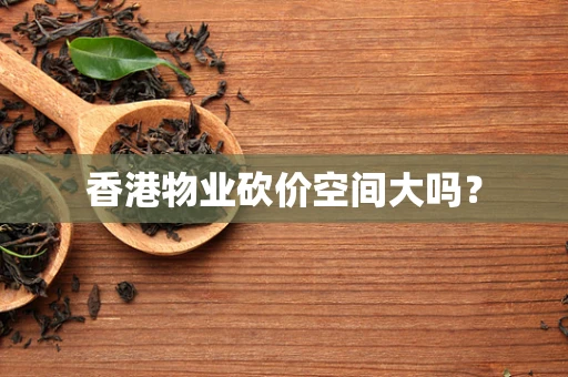 香港物业砍价空间大吗？