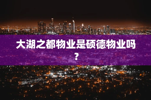 大湖之都物业是硕德物业吗？