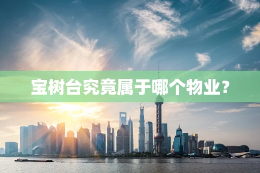 宝树台究竟属于哪个物业？