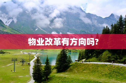 物业改革有方向吗?