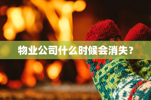 物业公司什么时候会消失？