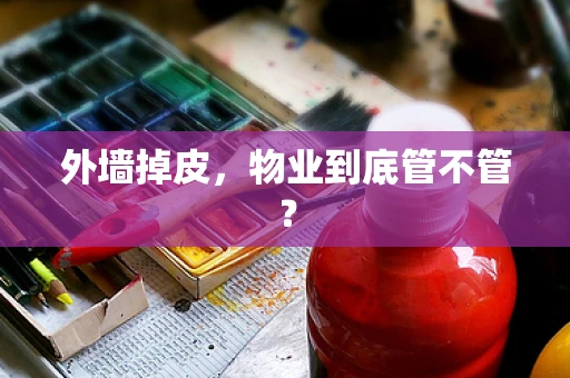 外墙掉皮，物业到底管不管？