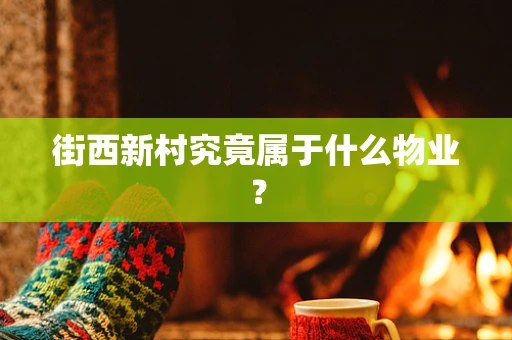 街西新村究竟属于什么物业？