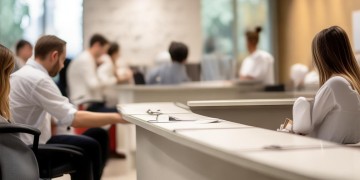 物业前台都是坐着的吗？