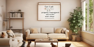 家里停水可以问物业吗？