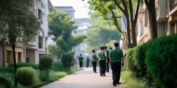 伊川小区正在招物业保安吗？