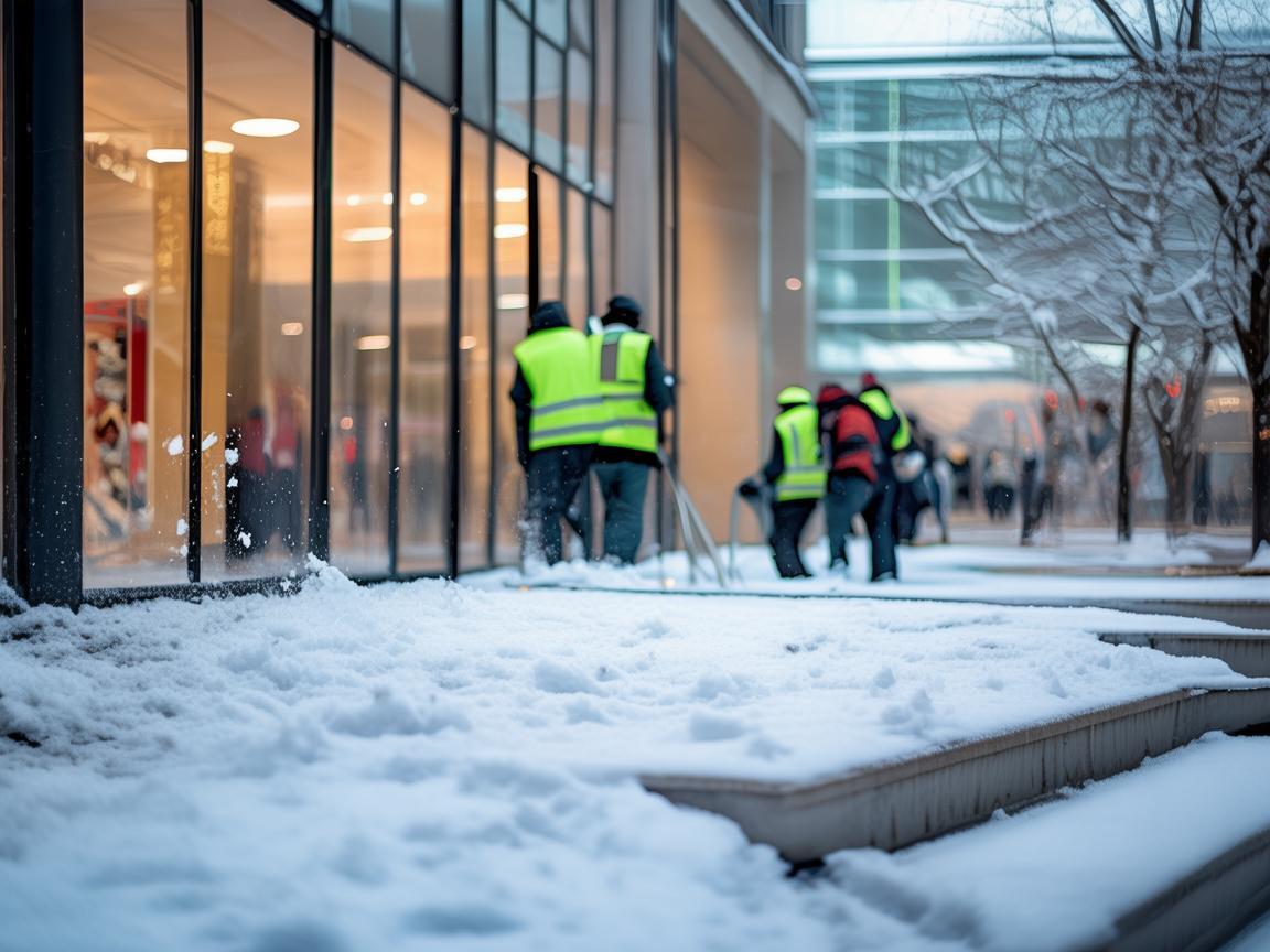 商场物业的服务范围包括扫雪吗？