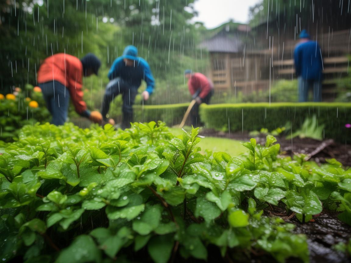 下雨的时候物业干什么活合适呢？