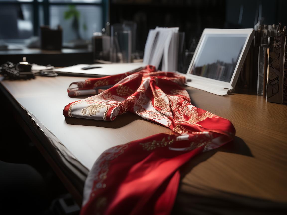 物业公司人员戴的绶带究竟叫什么？