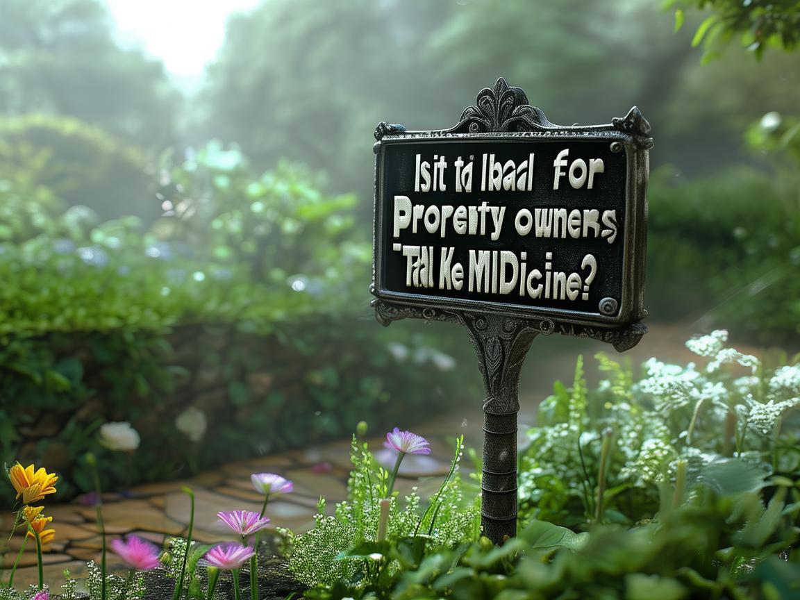 物业不让业主拿药违法吗？