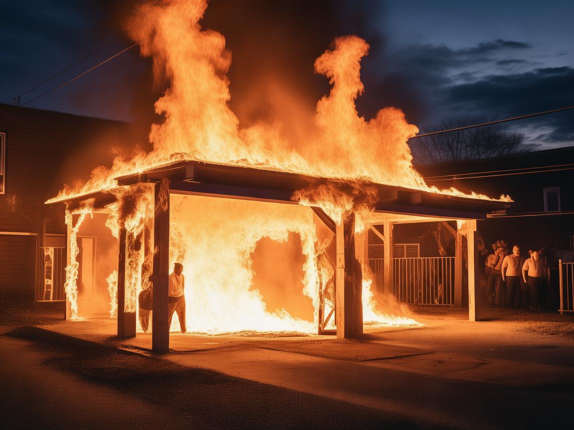 车棚着火，物业要赔偿吗？